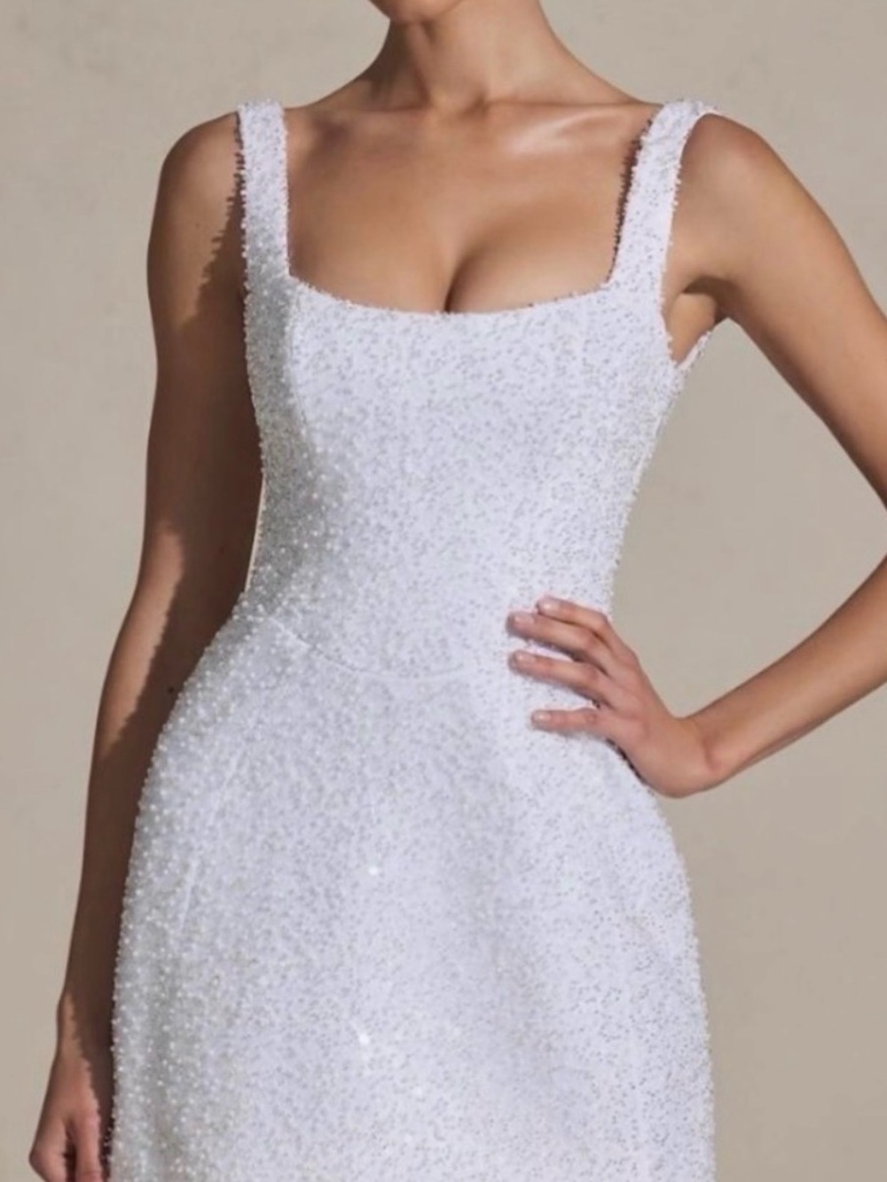 Oh Polly White Embellished
Wedding Dress